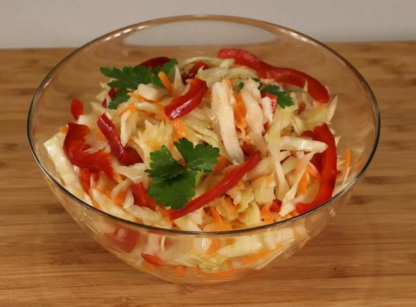 ТАНЦУ БАЙЦАЙ -  Капуста кисло-сладкая с перцем 